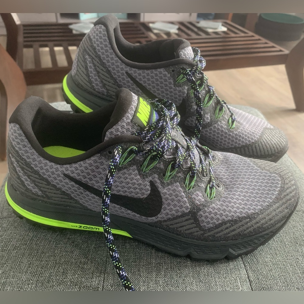 NIKE Neutral Ride Trail Running Shoes - Women’s Size 10 - Brand New - Gray Green